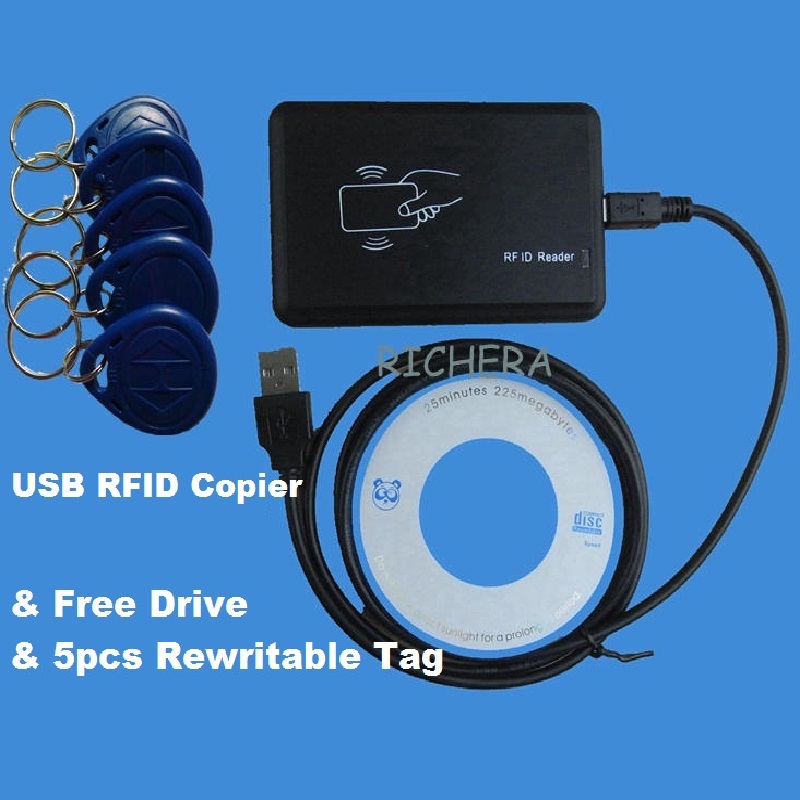 USB 125khz RFID б ۰   ߺ ȣȯ EM4100 EM4305 T5577  ī  5pcs   ±